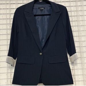 A. Byer Women's Navy Blazer